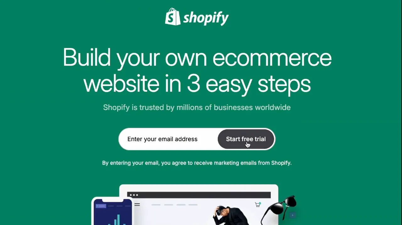 Create your Shopify account for your e-commerce business